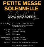Petit Messe Solennelle Plakat